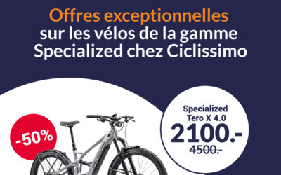 Les offres ultimes Specialized